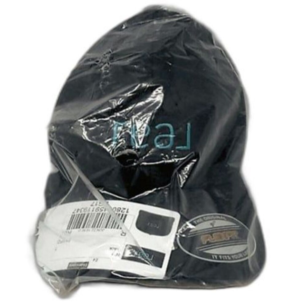 Custom reaL Cap- Upside Down - Mesh Back Black Hat Curved Bill - New Sealed